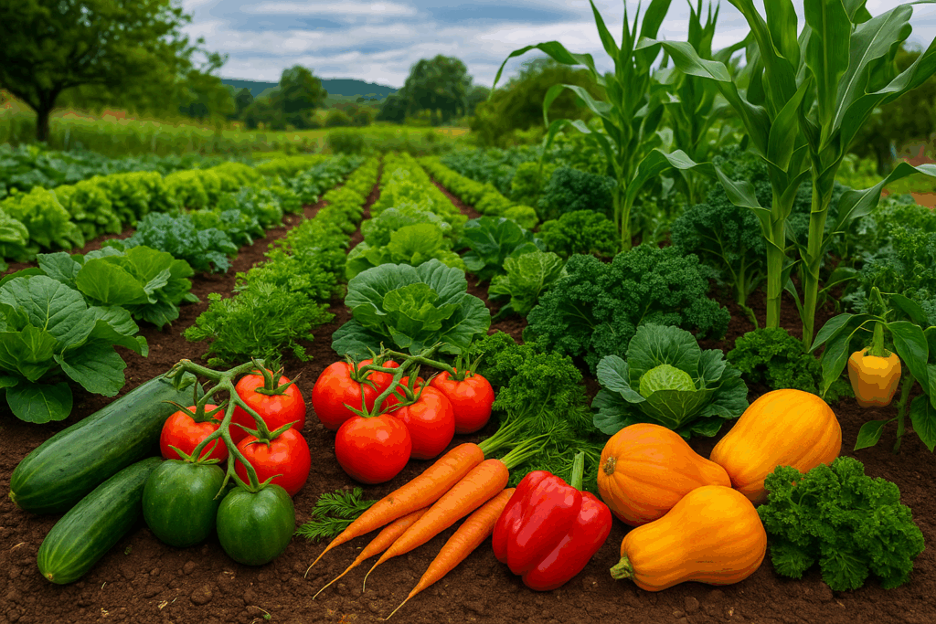 Vivir en el campo ¿Se puede vivir de una huerta? Mira lo que recogimos hoy