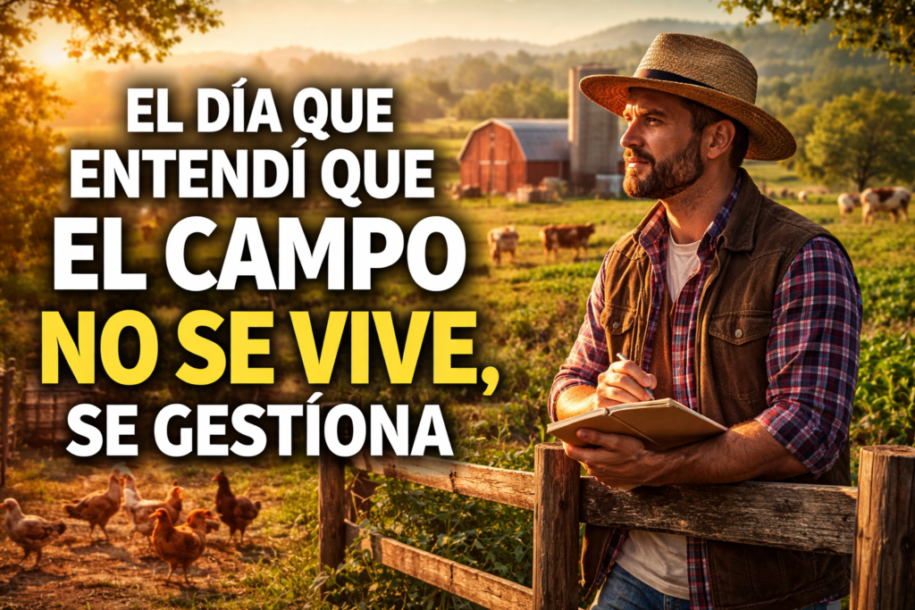 El día que entendí que el campo no se vive, se gestiona